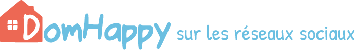 DomHappy sur les réseaux sociaux